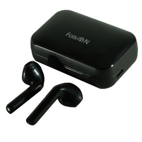 Наушники внутриканальные FaisON X72, Aura, bluetooth, с анимацией, индикатор, цвет: чёрный-1