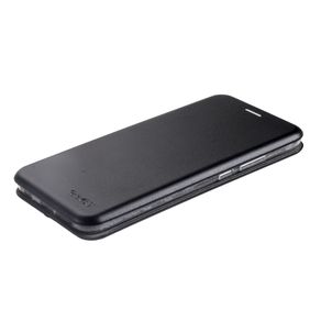 Чехол-книжка FaisON для HUAWEI Honor 10 Lite, PREMIUM, экокожа, с силиконовым креплением, на магните, цвет: чёрный-2