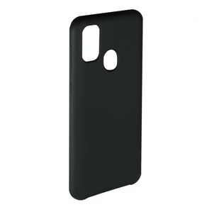 Чехол силиконовый FaisON для HUAWEI P SMART 2020/Nova Lite3 Plus, №18, Silicon Case, тонкий, непрозрачный, матовый, цвет: чёрный-1