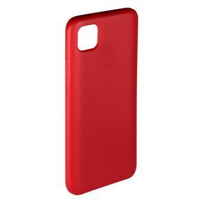 Чехол силиконовый FaisON для HUAWEI P40, №14, Silicon Case, тонкий, непрозрачный, матовый, цвет: красный-1