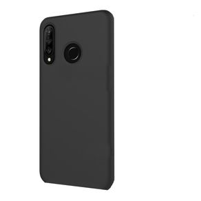 Чехол силиконовый FaisON для HUAWEI P30 Lite/Nova 4e, Soft Matte, тонкий, непрозрачный, матовый, цвет: чёрный-1