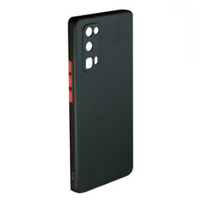 Чехол силиконовый FaisON для HUAWEI P40, CA-F8, Mild, тонкий, непрозрачный, матовый, цвет: чёрный-1