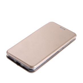 Чехол-книжка FaisON для SAMSUNG Galaxy M31, PREMIUM, CA-17, экокожа, с силиконовым креплением, на магните, цвет: золотой-2
