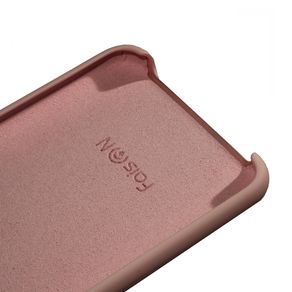 Чехол силиконовый FaisON для HUAWEI Nova 6 SE/ P40 Lite/ Nova 7i, №06, Silicon Case, тонкий, непрозрачный, матовый, цвет: светло-розовый-2