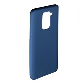 Чехол силиконовый FaisON для XIAOMI Redmi Note 9/ Redmi 10X 4G, №20, Silicon Case, тонкий, непрозрачный, матовый, цвет: тёмно-синий-1