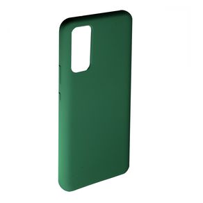 Чехол силиконовый FaisON для HUAWEI Honor 30, №44, Silicon Case, тонкий, непрозрачный, матовый, цвет: тёмно-зелёный-1