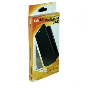 Чехол-книжка FaisON для HUAWEI Mate 30, PREMIUM Line, CA-11, экокожа, с силиконовым креплением, на магните, цвет: чёрный-4