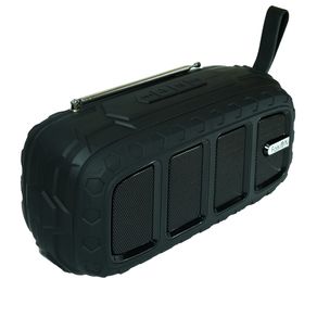 Колонка портативная FaisON, SPNR-5018fm, пластик, Bluetooth, FM, TF,  TWS, USB, AUX, цвет: чёрный-1