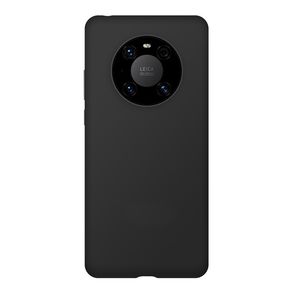 Чехол силиконовый FaisON для HUAWEI Mate 40 Pro, CA-12, Soft Matte, тонкий, непрозрачный, матовый, цвет: чёрный-1