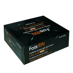 Батарейка AAA FaisON FS-B-1064 LR03-6*2BL Super Alkaline, 1.5B, (12/120/960)-2