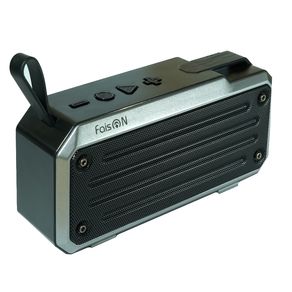 Колонка портативная FaisON, SPNR-4018b, Dolce, пластик, Bluetooth 5.0, FM, TF, TWS, USB, AUX, цвет: чёрный, в техпаке*-1
