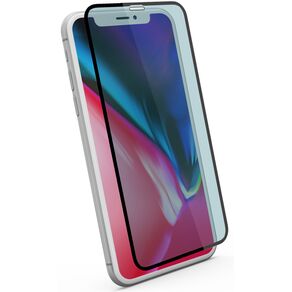 Стекло защитное FaisON для APPLE iPhone X/XS/XI Pro, GL-24, Ceramic Matte, Anti-Blue, 0.4 мм, 2.5D, матовый, полный клей, цвет: чёрный, в техпаке*-4