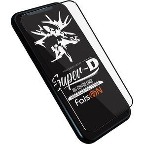 Стекло защитное FaisON для APPLE iPhone XR, GL-04, Super-D, 0.4 мм, глянцевое, полный клей, цвет: чёрный, в техпаке*-2