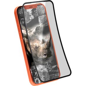 Стекло защитное FaisON для HUAWEI Honor 8A/Y6 Pro (2019), GL-03, Anti-shock Ceramic Matte, 0.33 мм, матовое, полный клей, цвет: чёрный, мятая упаковка-3