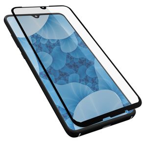 Стекло защитное FaisON для HUAWEI P20 Lite, GL-12, Anti-Microbial, 0.33 мм, глянцевое, полный клей, цвет: чёрный-2
