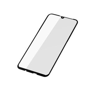 Стекло защитное FaisON для HUAWEI P20 Lite, GL-12, Anti-Microbial, 0.33 мм, глянцевое, полный клей, цвет: чёрный-3