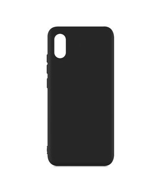 Чехол силиконовый FaisON для SAMSUNG Galaxy A30, Matte, тонкий, непрозрачный, матовый, цвет: чёрный-1