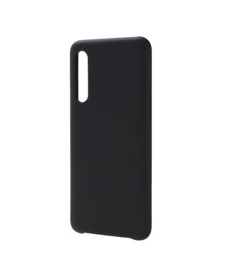 Чехол силиконовый FaisON для SAMSUNG Galaxy A70, №18, Silicon Case, тонкий, непрозрачный, матовый, цвет: чёрный-1