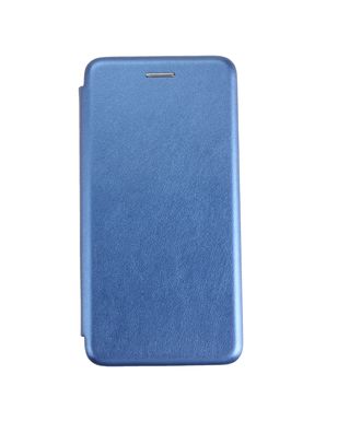 Чехол-книжка FaisON для SAMSUNG Galaxy S11/S20 Plus, PREMIUM, экокожа, с силиконовым креплением, на магните, цвет: синий-1