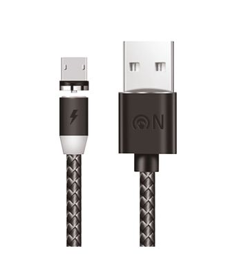 Кабель USB - Type-C FaisON FS-K-786 UNO, 1.0м, круглый, 2.1A, нейлон, цвет: чёрный-1