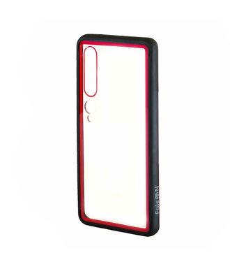 Накладка задняя FaisON для XIAOMI Redmi Note 10/ 10 Pro, F06, imagine, пластик, глянцевый, силиконовые края, цвет: чёрный-1