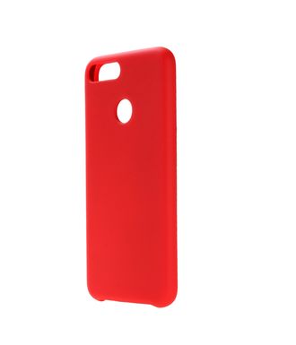 Чехол силиконовый FaisON для HUAWEI Honor 7A/Y5 Prime (2018), №14, Silicon Case, тонкий, непрозрачный, матовый, цвет: красный-1