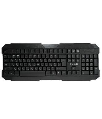 Клавиатура проводная FaisON, Verge, KB316, USB, цвет: чёрный-1