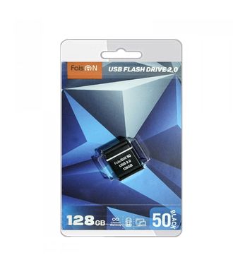 Флеш-накопитель 128Gb FaisON 50, USB 2.0, пластик, чёрный-1