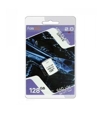 Флеш-накопитель 128Gb FaisON 640, USB 2.0, пластик, белый-1