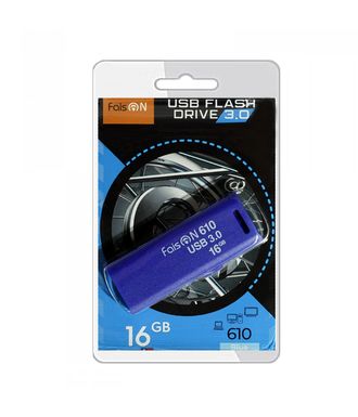Флеш-накопитель 16Gb FaisON 610, USB 3.0, пластик, синий-1