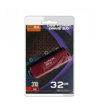 Флеш-накопитель 32Gb FaisON 310, USB 2.0, пластик, красный-1