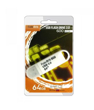 Флеш-накопитель 64Gb FaisON 600, USB 3.0, пластик, белый-1