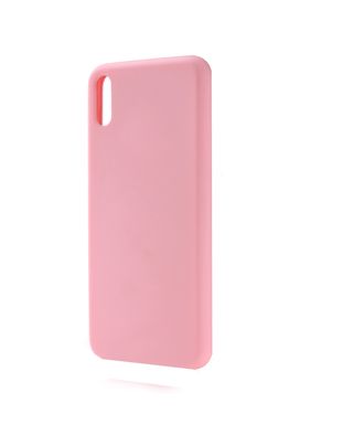 Чехол силиконовый FaisON для XIAOMI Redmi 9A, №06, Silicon Case, тонкий, непрозрачный, матовый, цвет: розовый-1