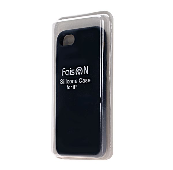 Чехол силиконовый FaisON для APPLE iPhone 6/6S (4.7), №20, Silicon Case, тонкий, непрозрачный, матовый, цвет: серый-1