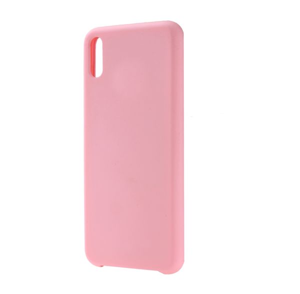 Чехол силиконовый FaisON для SAMSUNG Galaxy A50, №06, Silicon Case, тонкий, непрозрачный, матовый, цвет: розовый-2