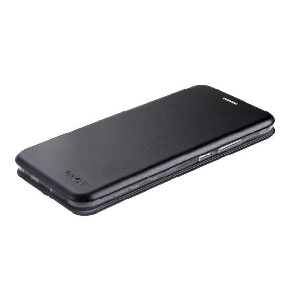 Чехол-книжка FaisON для SAMSUNG Galaxy A70, PREMIUM, экокожа, с силиконовым креплением, на магните, цвет: чёрный-2