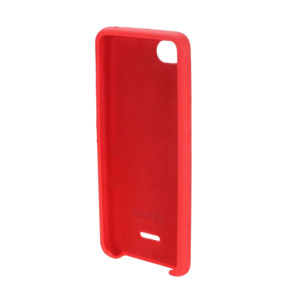 Чехол силиконовый FaisON для XIAOMI Redmi 6A, №14, Silicon Case, тонкий, непрозрачный, матовый, цвет: красный-2