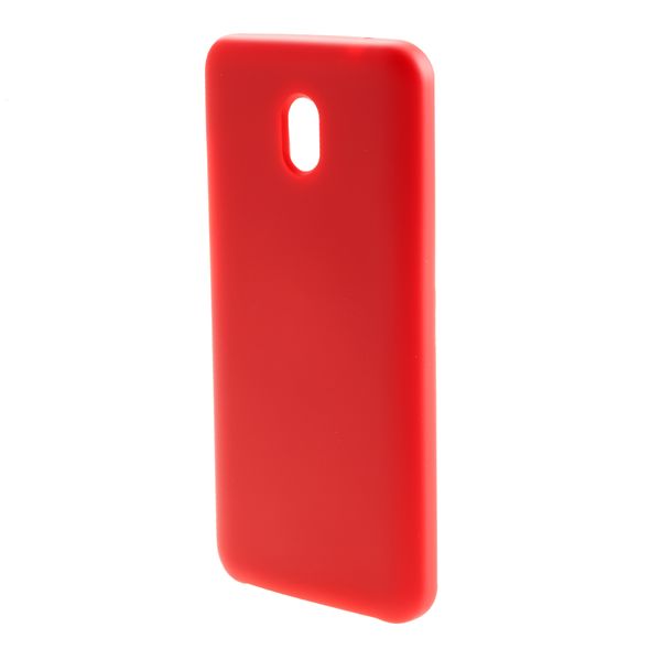 Чехол силиконовый FaisON для XIAOMI Redmi 8A, №14, Silicon Case, тонкий, непрозрачный, матовый, цвет: красный-1