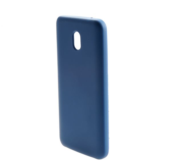 Чехол силиконовый FaisON для XIAOMI Redmi 8A, №20, Silicon Case, тонкий, непрозрачный, матовый, цвет: синий-1