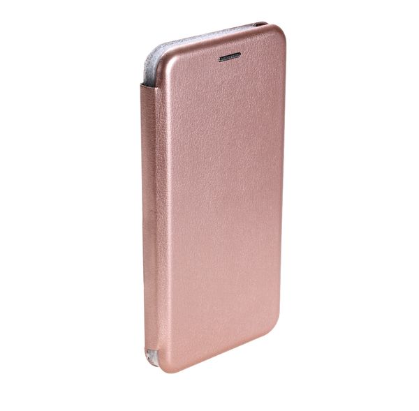 Чехол-книжка FaisON для SAMSUNG Galaxy S11 Plus/S20 Ultra, PREMIUM, экокожа, с силиконовым креплением, на магните, цвет: розовое золото-1