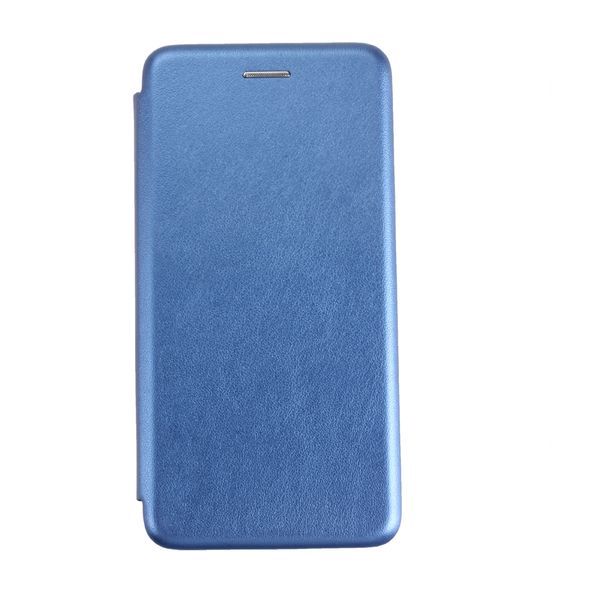Чехол-книжка FaisON для SAMSUNG Galaxy A71, PREMIUM, экокожа, с силиконовым креплением, на магните, цвет: синий-1