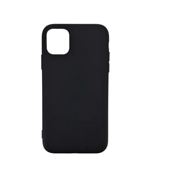 Чехол силиконовый FaisON для APPLE iPhone 11 Pro, Soft Matte, тонкий, непрозрачный, матовый, цвет: чёрный-1