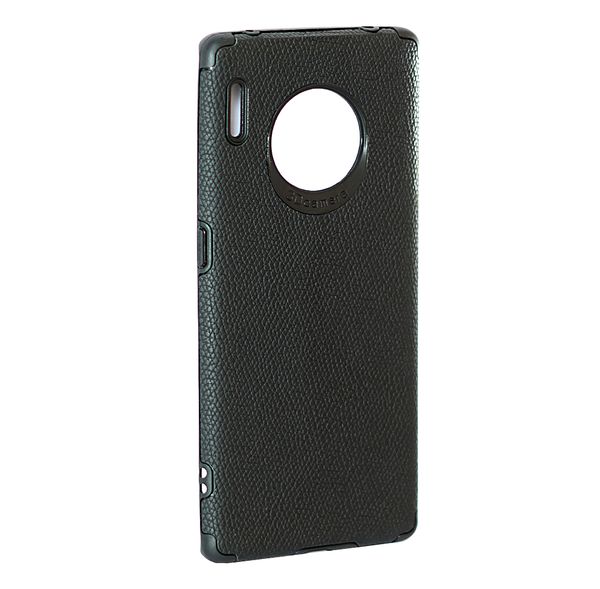 Чехол силиконовый FaisON для XIAOMI Redmi Note 9S/ 9 Pro/ 9 Pro Max, ON-01, Vogue, тонкий, непрозрачный, под кожу, цвет: чёрный-1