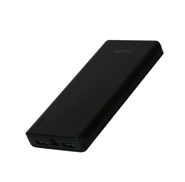 Аккумулятор внешний FaisON B35D, Entourage, 10000mAh, пластик, 2 USB выхода, 2.1A, цвет: чёрный-2