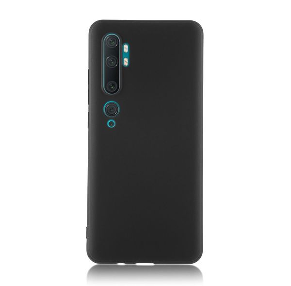 Чехол силиконовый FaisON для XIAOMI Mi10 Pro , Matte, тонкий, непрозрачный, матовый, цвет: чёрный-1