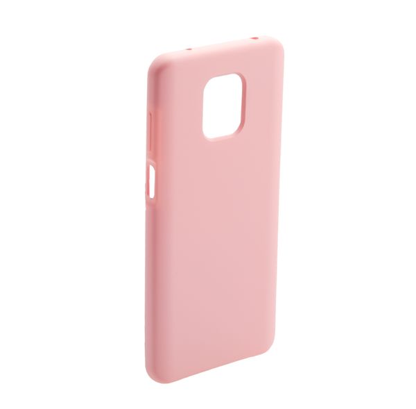 Чехол силиконовый FaisON для XIAOMI Redmi Note 9/ 9S/ 9 Pro/ 9 Pro Max, №06, Silicon Case, тонкий, непрозрачный, матовый, цвет: розовый-1