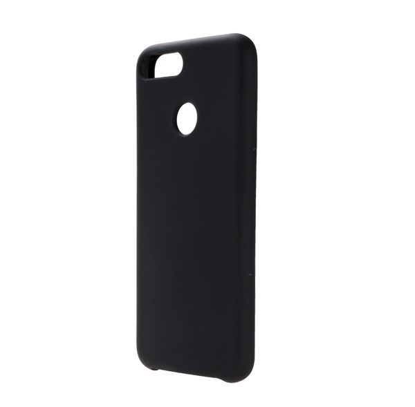 Чехол силиконовый FaisON для HUAWEI Honor 9 Lite, Soft Matte, тонкий, непрозрачный, матовый, цвет: чёрный-1