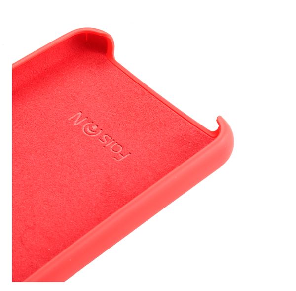 Чехол силиконовый FaisON для HUAWEI Honor 9A, №14, Silicon Case, тонкий, непрозрачный, матовый, цвет: красный-2