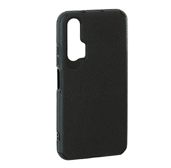 Чехол силиконовый FaisON для HUAWEI P30 Pro, ON-01, Vogue, тонкий, непрозрачный, под кожу, цвет: чёрный, в техпаке*-1