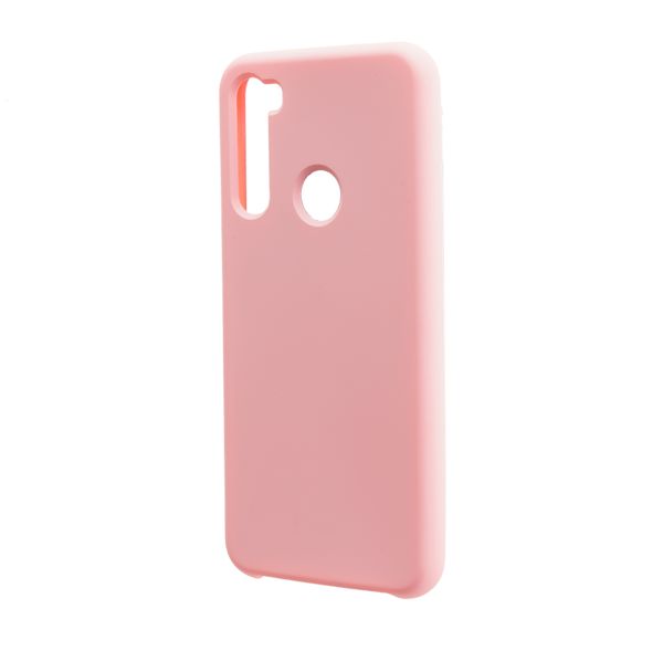 Чехол силиконовый FaisON для XIAOMI Redmi Note 8T, №06, Silicon Case, тонкий, непрозрачный, матовый, цвет: розовый-1
